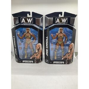 AEW Jazwares Series 4 Unmatched Collection - Jade Cargill 2 INCLUDED